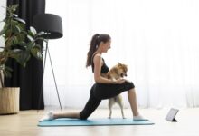 yoga with your dog